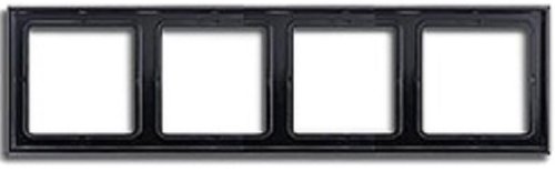 Рамка универсальная Jung LS990 4-м. черный картинка